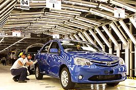 Toyota aumenta produção, mas reduz as emissões de CO2