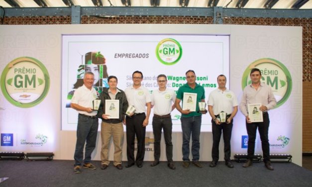GM homenageia parceiros sustentáveis