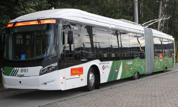 Trólebus deixam de emitir 21,1 mil toneladas de CO2