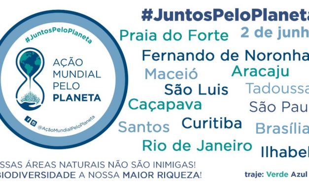 De verde e azul, pela defesa do Planeta