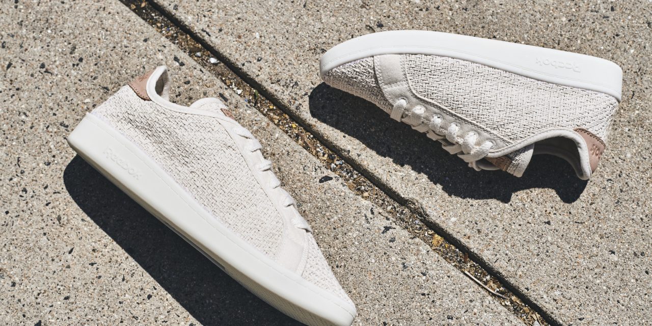 Tênis de milho e algodão