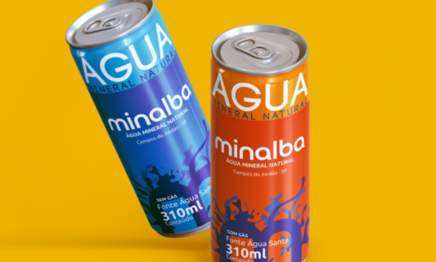 Água em lata, para reduzir plástico