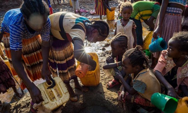 Em busca da água (e constatando a falta dela)