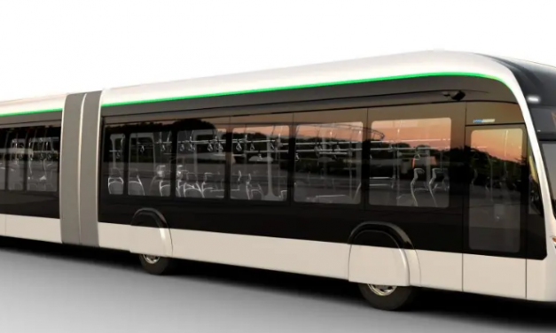 Primeiro ônibus articulado elétrico vai rodar em SJC