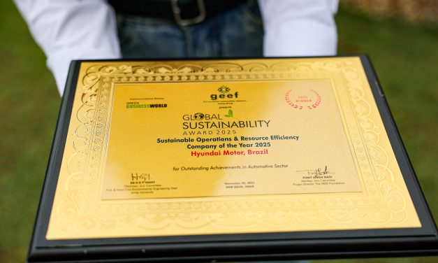 Hyundai é premiada por projeto ambiental na fábrica de Piracicaba