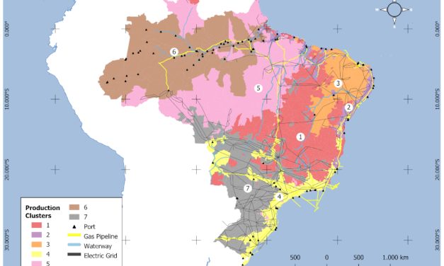 Estudo mapeia regiões com maior potencial para produção de hidrogênio verde